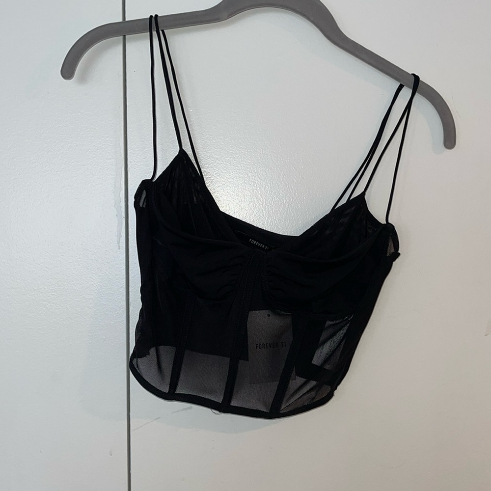 Forever 21 Black Top Size Small NWT